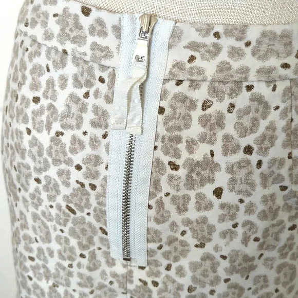 Loft Leopard Printed Skirt - Picture 4 of 5